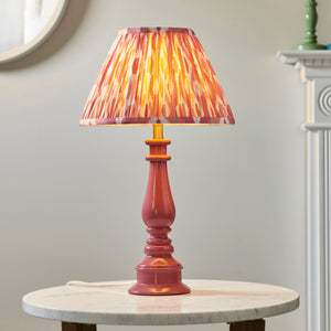 Myrtle & Ikat 30cm Coral pink shade