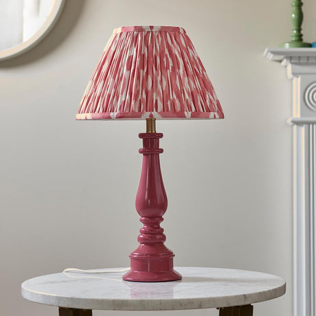 Myrtle & Ikat 30cm Coral pink shade