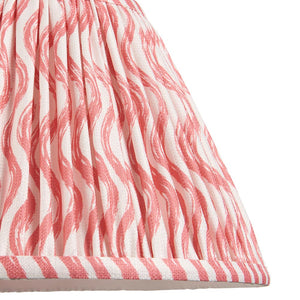 Myrtle & Ripple 30cm Coral pink shade - Comet Lighting