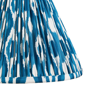 Myrtle & Ikat 30cm Marlin blue shade - Comet Lighting