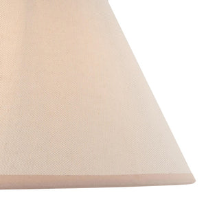 Myrtle & Ivy 30cm Vintage white shade - Comet Lighting