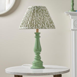 Gloss Green Myrtle & Leaf 30cm Herb garden green shade - Comet Lighting