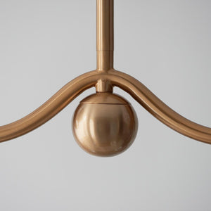 Santiago & Zigzag 16cm Cotswold green shade 4Lt Pendant - Comet Lighting