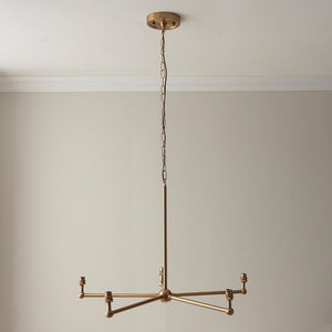 Santiago & Ripple 16cm Coral pink shade 5Lt Pendant - Comet Lighting