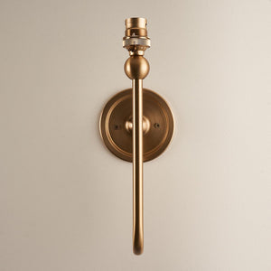 Santiago & Ripple 16cm Pearl grey shade Wall Light - Comet Lighting