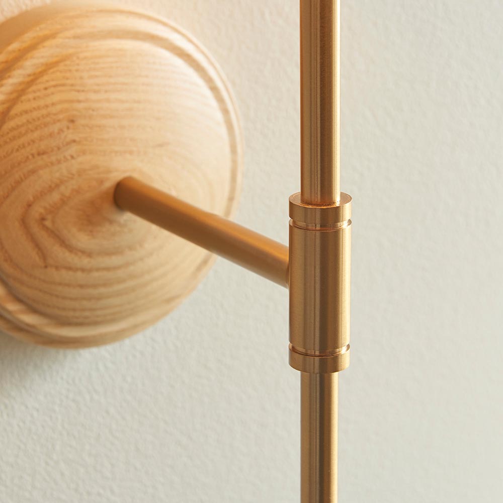 Wood T Bar Wall Fitting - Comet Lighting