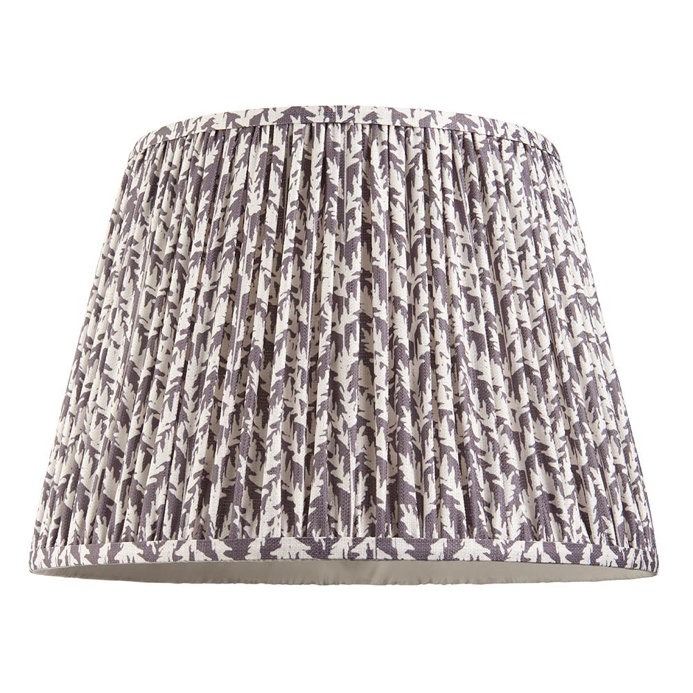 Eltham & Leaf 40cm Pearl grey shade - Comet Lighting