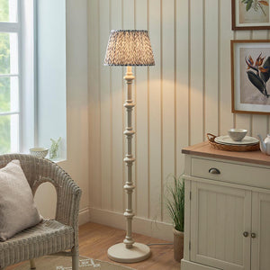 Carnaby & Leaf 35cm Pearl grey shade - Comet Lighting