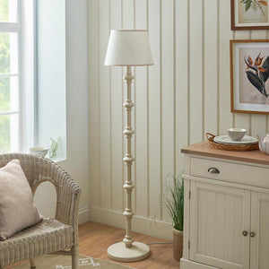 Carnaby & Ivy 35cm Vintage white shade - Comet Lighting