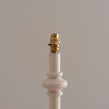 Carnaby & Ivy 35cm Vintage white shade - Comet Lighting