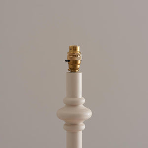 Carnaby & Ivy 35cm Vintage white shade - Comet Lighting