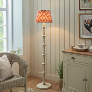 Carnaby & Zigzag 35cm Apricot orange shade - Comet Lighting
