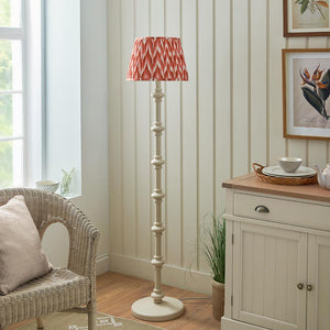 Carnaby & Zigzag 35cm Apricot orange shade - Comet Lighting