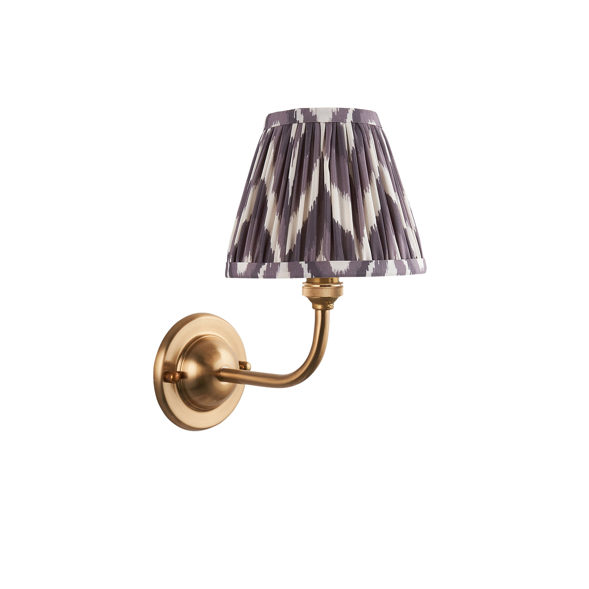 Dome Arc & Zigzag 16cm Pearl grey shade - Comet Lighting