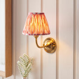 Dome Arc & Ikat 16cm Coral pink shade - Comet Lighting