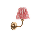 Dome Arc & Ikat 16cm Coral pink shade - Comet Lighting