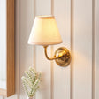 Dome Arc & Ivy 16cm Vintage white shade - Comet Lighting