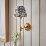 Dome T Bar & Leaf 16cm Pearl grey shade - Comet Lighting