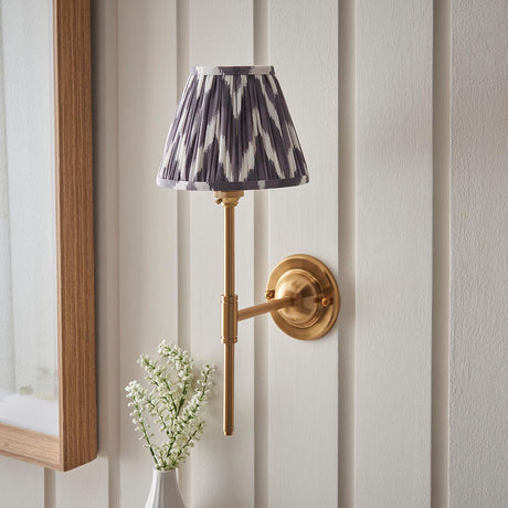 Dome T Bar & Zigzag 16cm Pearl grey shade - Comet Lighting