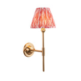 Dome T Bar & Ikat 16cm Coral pink shade