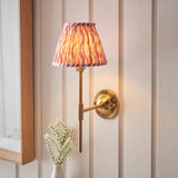 Dome T Bar & Ripple 16cm Coral pink shade - Comet Lighting