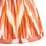 Dome T Bar & Zigzag 16cm Apricot orange shade