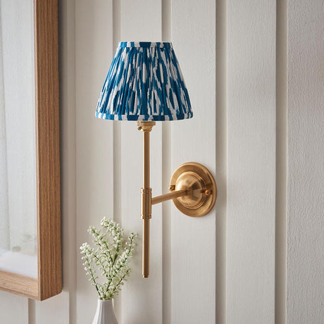 Dome T Bar & Ikat 16cm Marlin blue shade - Comet Lighting