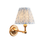 Dome Wing & Leaf 16cm Shell bay blue shade - Comet Lighting