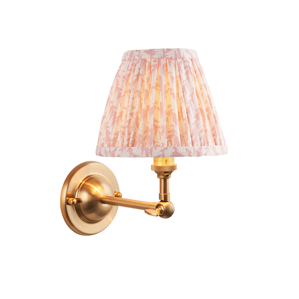 Dome Wing & Leaf 16cm Peachy keen shade - Comet Lighting