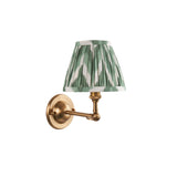 Dome Wing & Zigzag 16cm Cotswold green shade - Comet Lighting