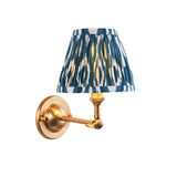 Dome Wing & Ikat 16cm Marlin blue shade - Comet Lighting