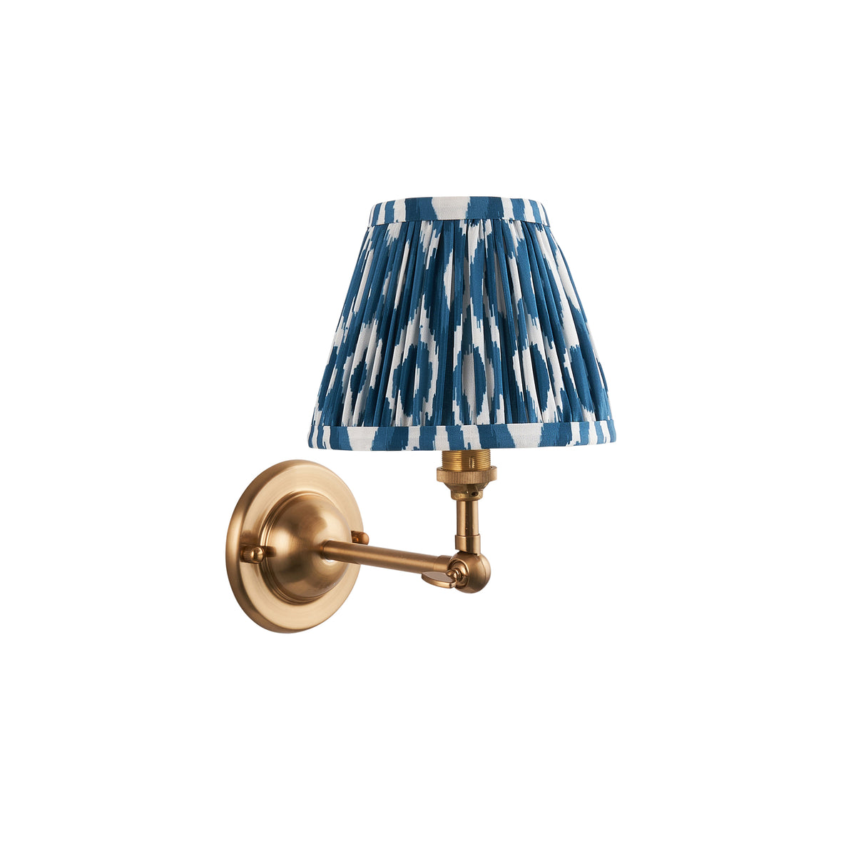 Dome Wing & Ikat 16cm Marlin blue shade - Comet Lighting