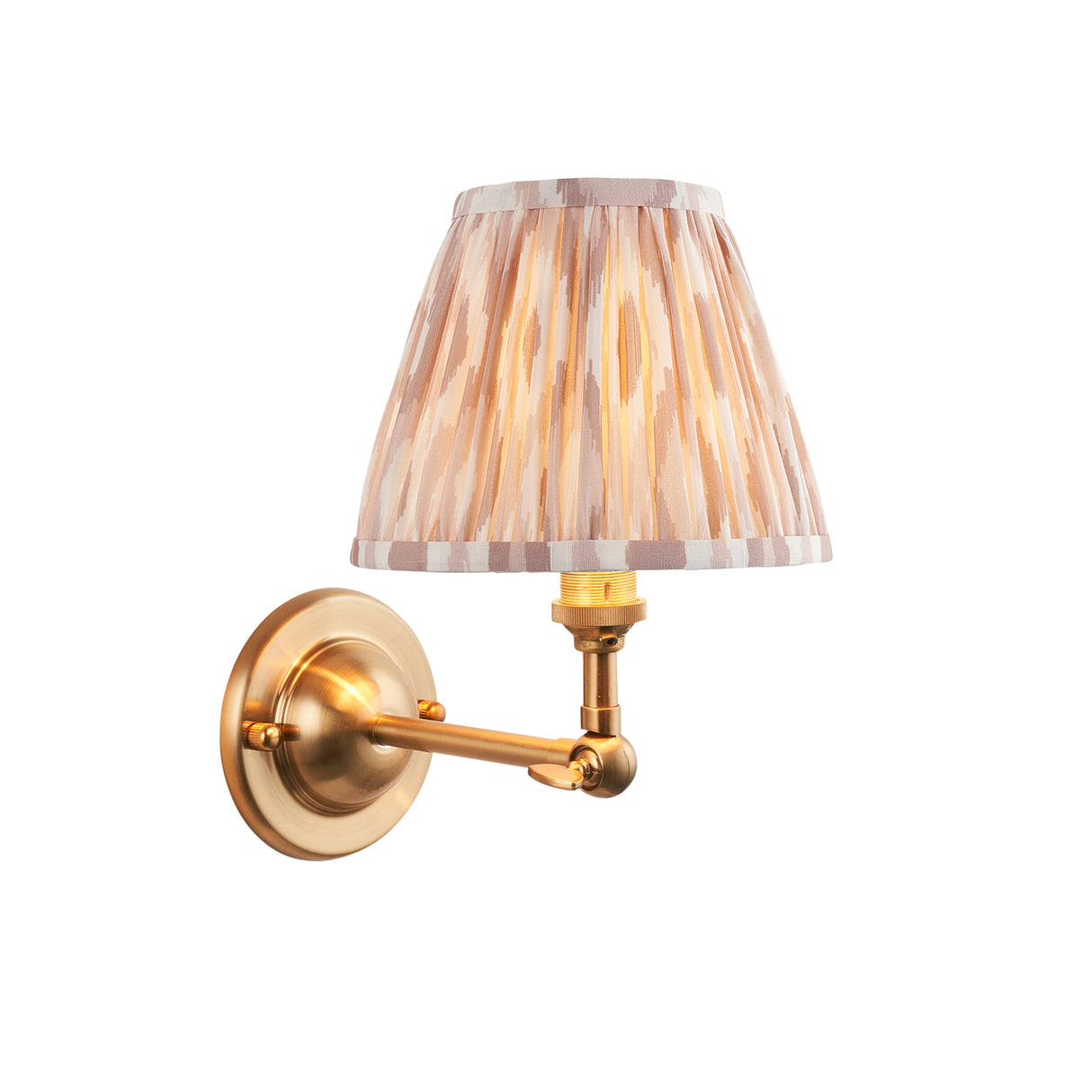 Dome Wing & Ikat 16cm Neutral shade - Comet Lighting