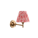 Dome Fold & Ikat 16cm Coral pink shade - Comet Lighting