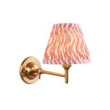 Dome Fold & Ripple 16cm Coral pink shade - Comet Lighting