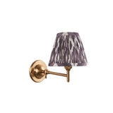 Dome Fold & Ikat 16cm Pearl grey shade - Comet Lighting