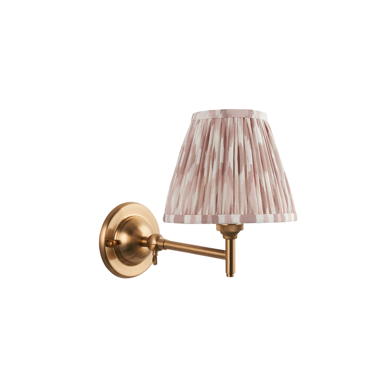 Dome Fold & Ikat 16cm Neutral shade - Comet Lighting