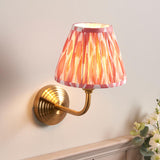 Obelisk Arc & Ikat 16cm Coral pink shade - Comet Lighting