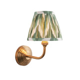 Obelisk Arc & Zigzag 16cm Cotswold green shade - Comet Lighting