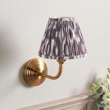 Obelisk Arc & Ikat 16cm Pearl grey shade - Comet Lighting