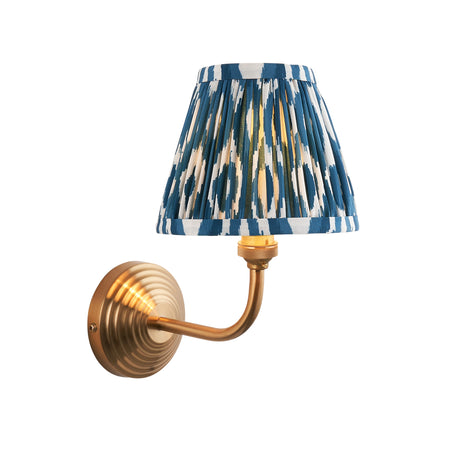 Obelisk Arc & Ikat 16cm Marlin blue shade - Comet Lighting