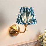 Obelisk Arc & Ikat 16cm Marlin blue shade - Comet Lighting