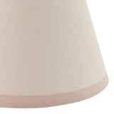 Obelisk Arc & Ivy 16cm Vintage white shade - Comet Lighting