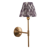 Obelisk T Bar & Ikat 16cm Pearl grey shade - Comet Lighting