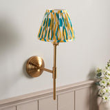 Obelisk T Bar & Ikat 16cm Yellow & jade shade - Comet Lighting