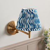 Obelisk Fold & Ripple 16cm Marlin blue shade - Comet Lighting