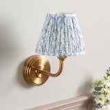 Step Arc & Leaf 16cm Shell bay blue shade - Comet Lighting