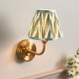 Step Arc & Zigzag 16cm Cotswold green shade - Comet Lighting