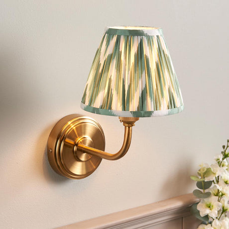 Step Arc & Zigzag 16cm Cotswold green shade - Comet Lighting