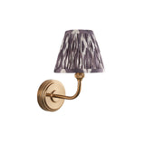 Step Arc & Ikat 16cm Pearl grey shade - Comet Lighting